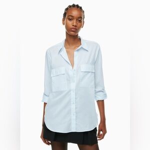 Oversized Babaton Aritizia Utility Shirt 2XS